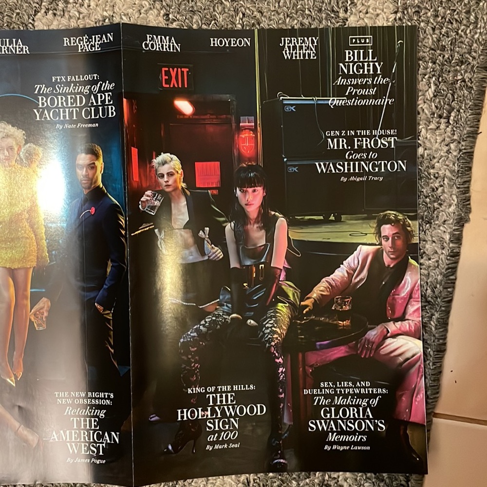 Vanity Fair Hollywood Issue poster - Picture 4 of 7